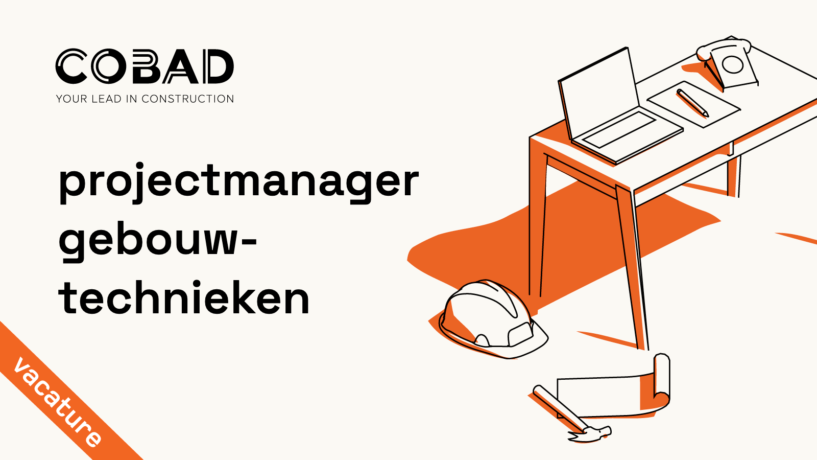 Cobad vacature: projectmanager gebouwtechnieken